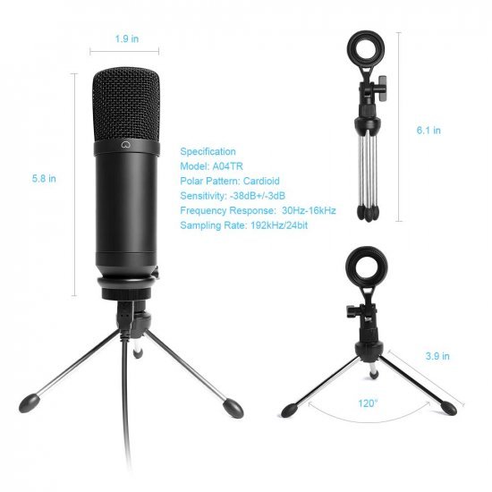 Microphone Maono AU-A04TR