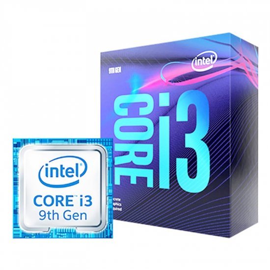 Processeur d’ordinateur de bureau 4 Cœurs jusqu’à 4.2 GHz Intel Core i3-9100F