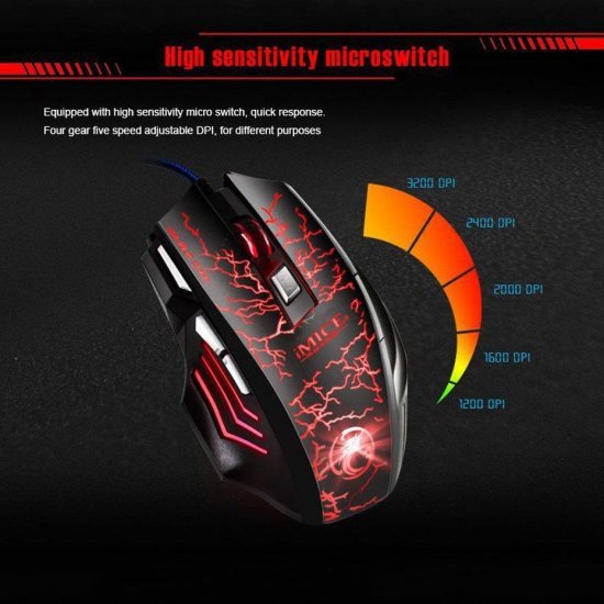 Souris Gamer iMICE A7 Professional