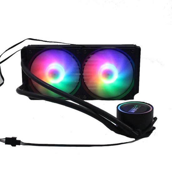 Ventilateur Coloré 12v 3000h NU-W240 RGB2