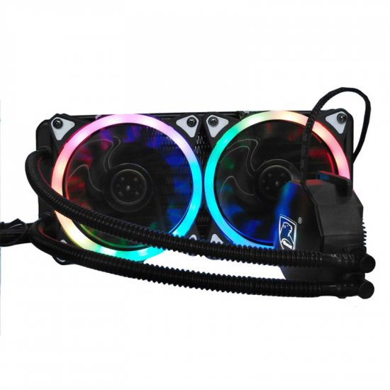 Ventilateur Coloré 12v 2400 NU-W240 ARGB