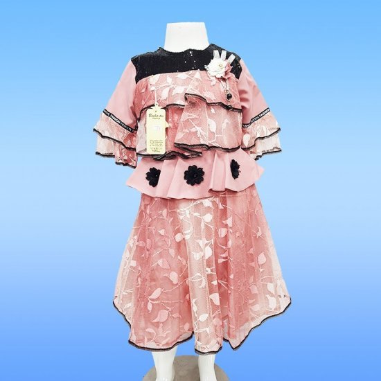 Robe de fille rose