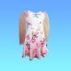 Robe en couleur Tissue transparent