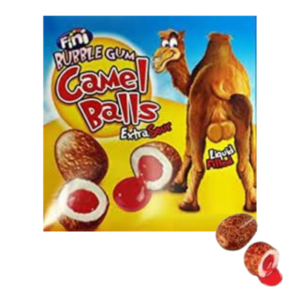 Chewing gum Camel balls (Boules de chameau) - boîte de 200