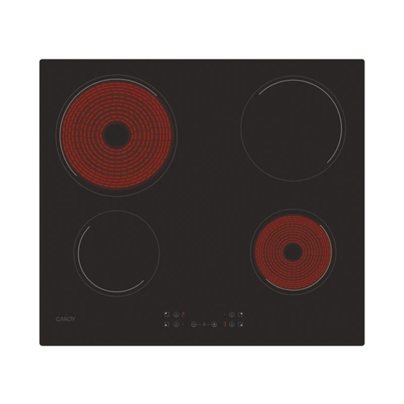 PLAQUE CANDY 4F  CH64CCB  noir vitro ciramique