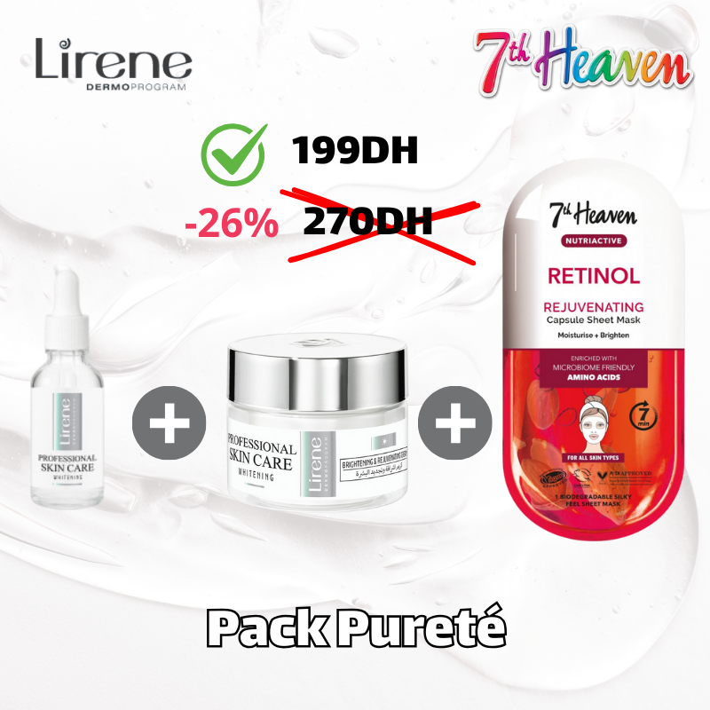 Pack Pureté Peau Parfaite Lirene Dermoprogram