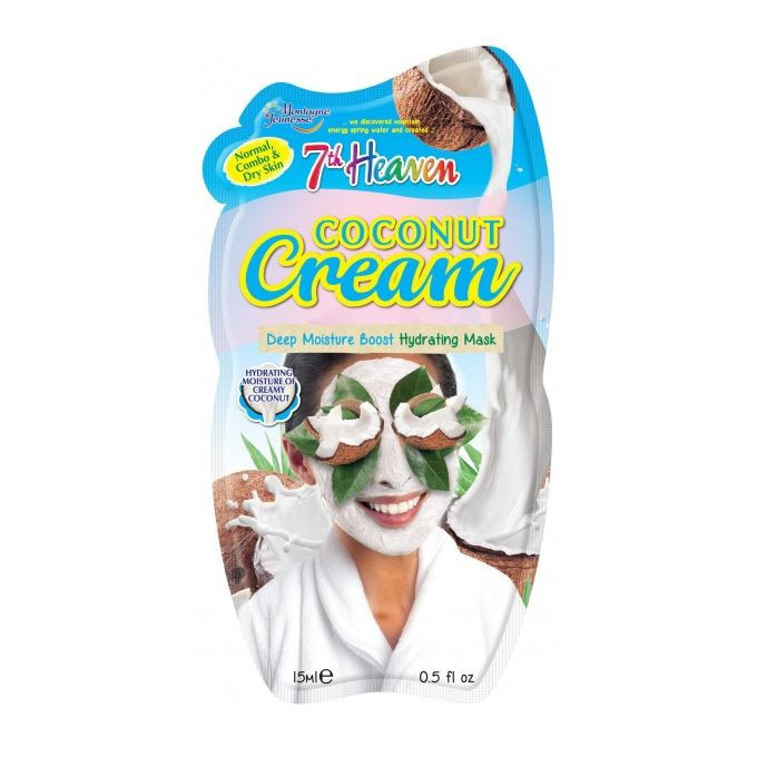 Masque visage Crème de Noix de Coco 7th heaven