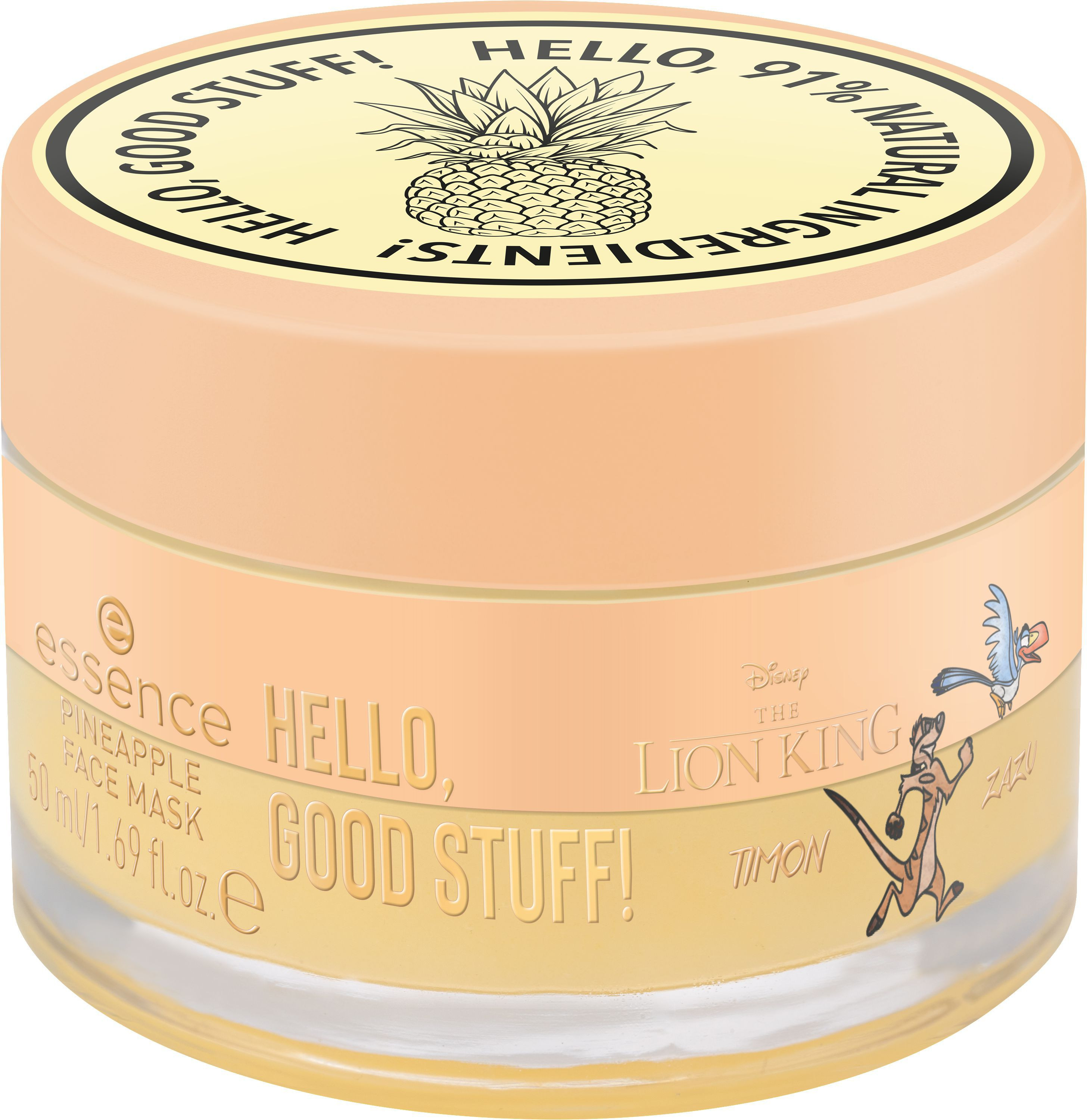 Masque Visage Ananas Disney The Lion King HELLO, GOOD STUFF! ESSENCE