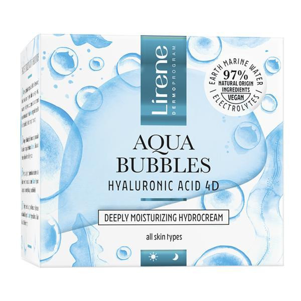 CRÈME VISAGE JOUR & NUIT AQUA BUBBLES ACIDE HYALURONIQUE LIRENE