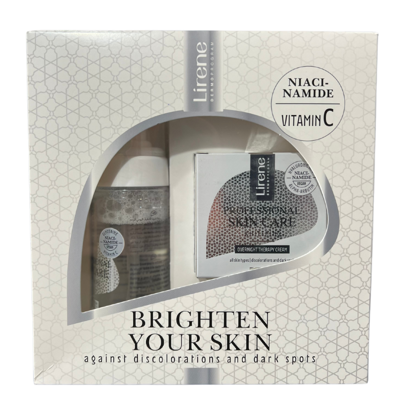 PACK WHITENING MOUSSE ECLAIRSISSANTE + CREME DE NUIT LIRENE