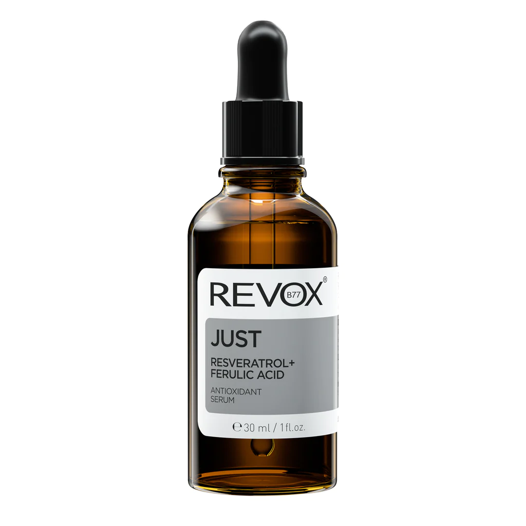 JUST RESVERATROL + FERULIC ACID ANTIOXIDANT SERUM 30ml REVOX B77