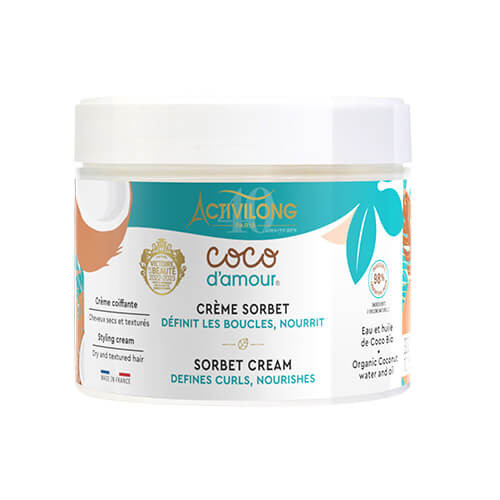 CREME SORBET POUR LES BOUCLES COCO D'AMOUR ACTIVILONG