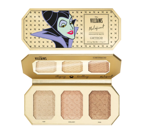 PALETTE HIGHLIGHTER VILLANS MALEFICENT 10 CATRICE