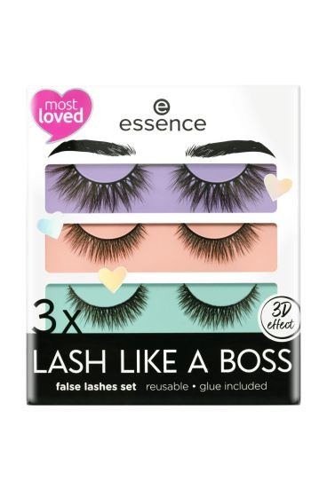 FAUX CILS 3x LASH LIKE A BOSS Set 01 ESSENCE