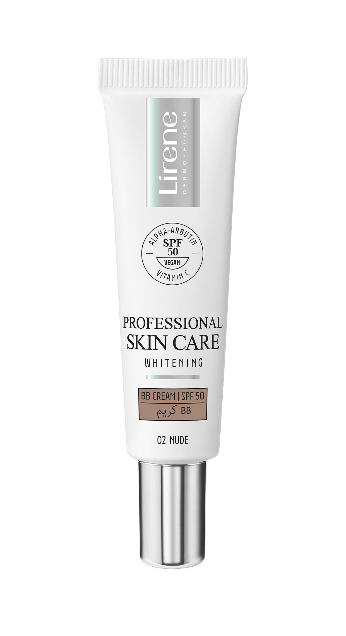 WHITENING BB CREAM NUDE 02 SPF 50 LIRENE