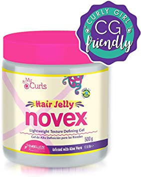 GEL FIXATEUR POUR LES BOUCLES DES CHEVEUX NOVEX