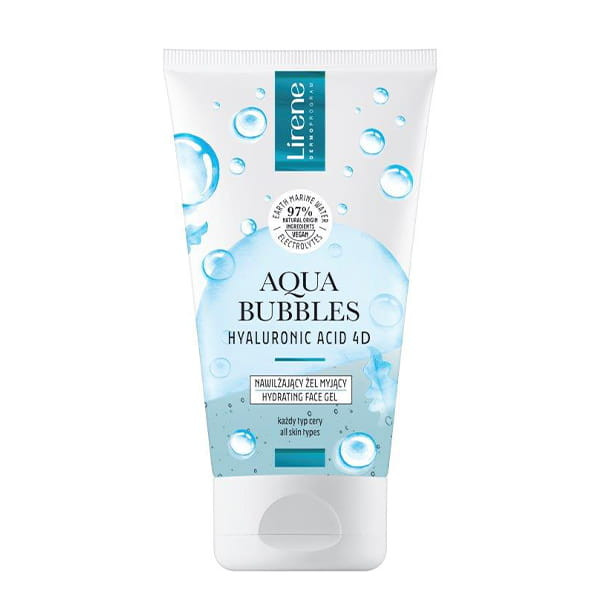 GEL NETTOYANT AQUA BUBBLES ACIDE HYALURONIQUE  LIRENE