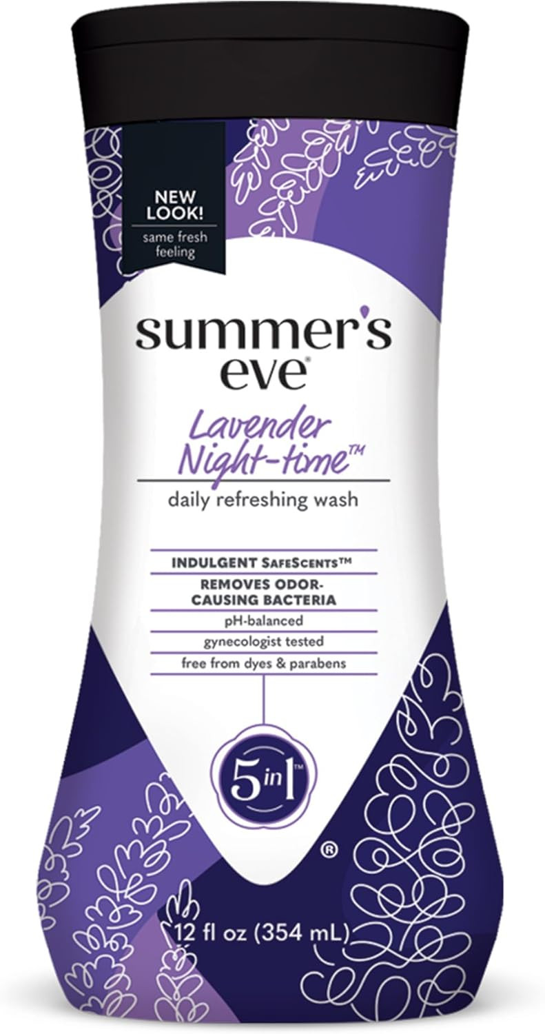 GEL NETTOYANT DE NUIT À LA LAVANDE 354 ML SUMMER EVE