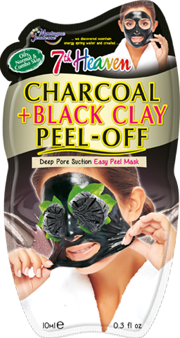 Peel off 7th heaven charbon du bois+argile noir
