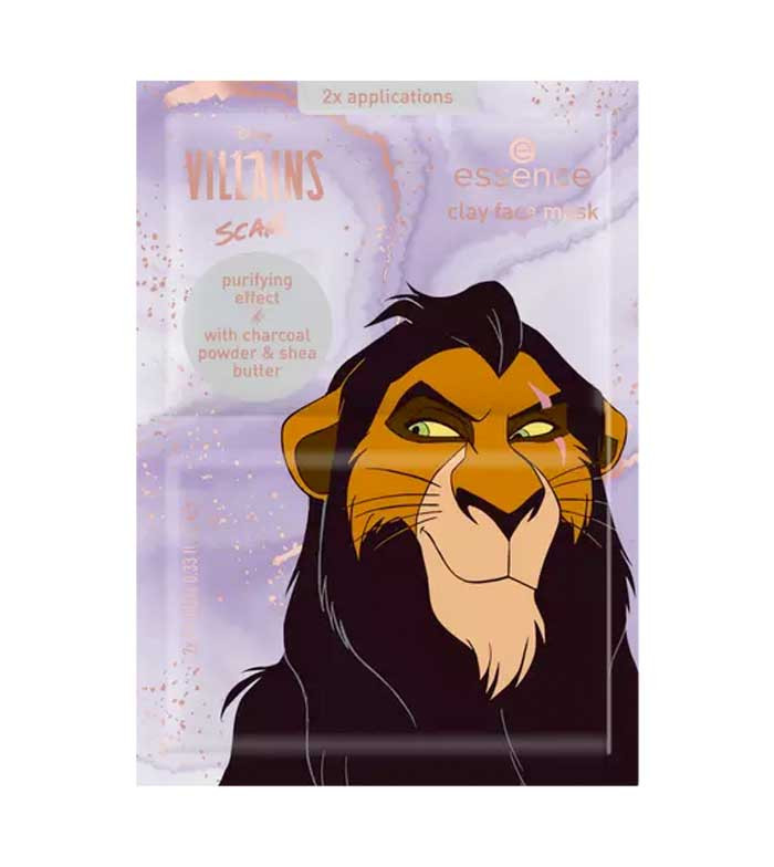 MASQUE FACIAL A L'ARGILE VILLAINS SCAR 03 ESSENCE