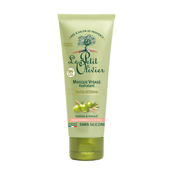 Masque Visage Hydratant Huile d'Olive Le petit Olivier