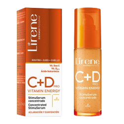 PACK VITAMIN C+D SERUM ET CREME VISAGE LIRENE