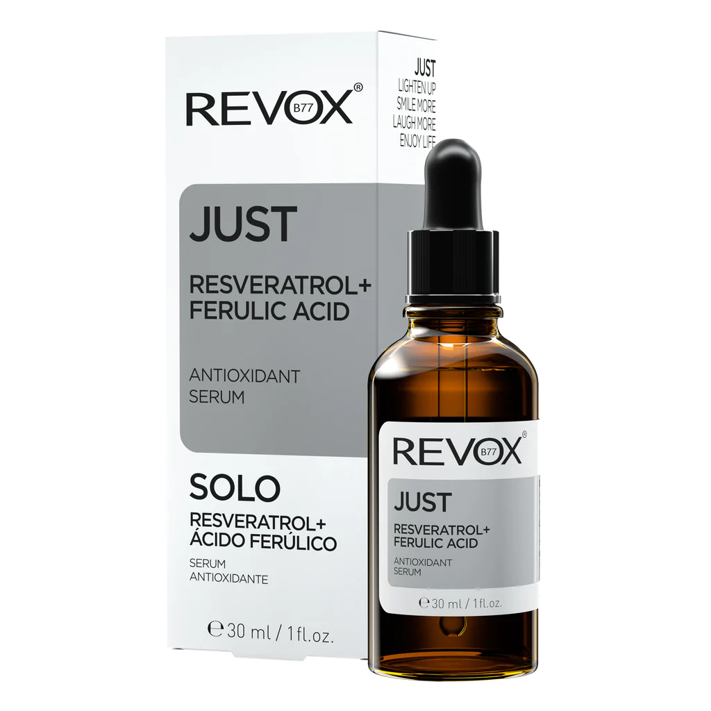 JUST RESVERATROL + FERULIC ACID ANTIOXIDANT SERUM 30ml REVOX B77