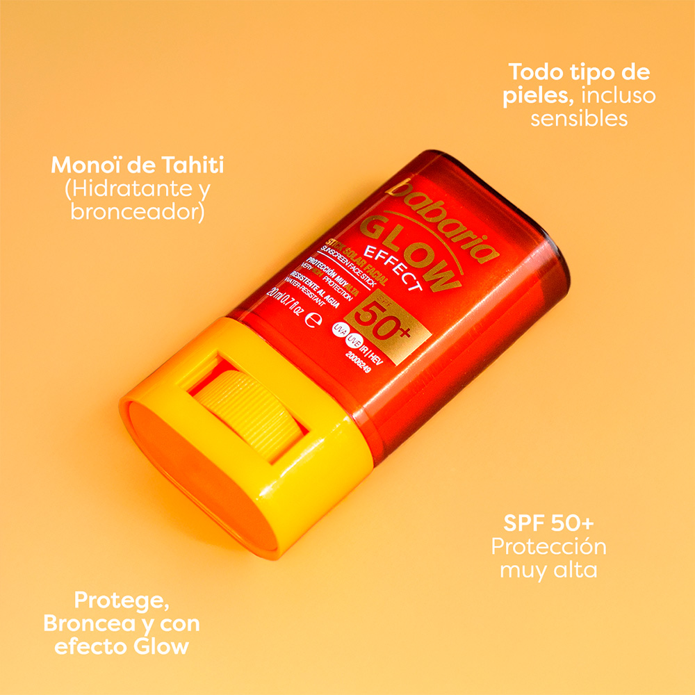 ECRAN SOLAIRE STICK GLOW SPF50+ BABARIA