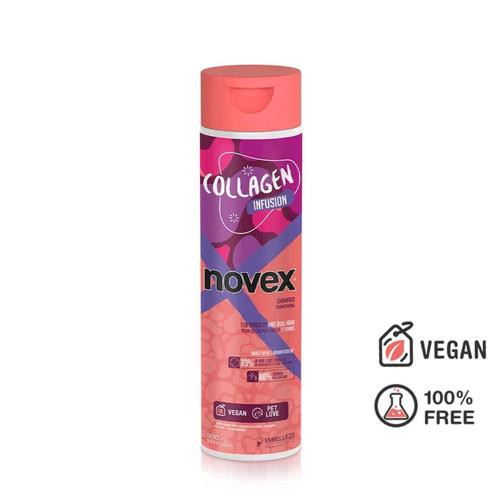 Shampoing collagen fortifiant et brillance Novex