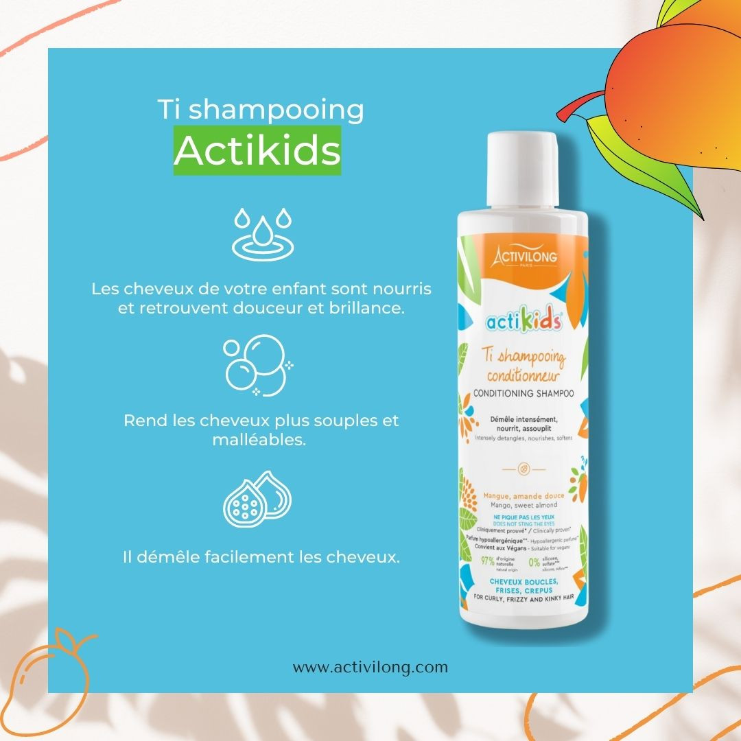 Activilong shampoing 250ML ACTIKIDS