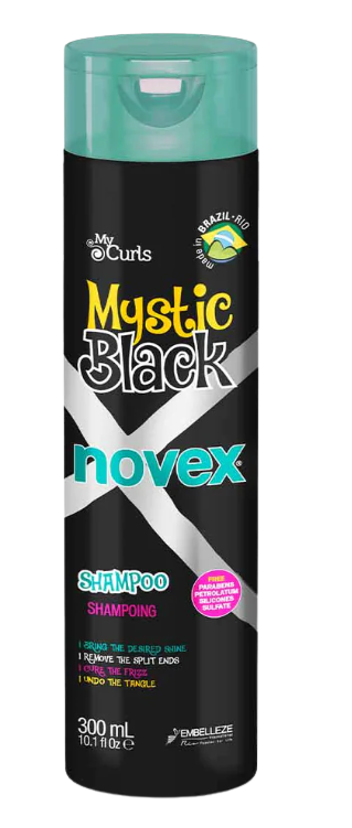 shampoing MYSTIC BLACK NOVEX 300ML
