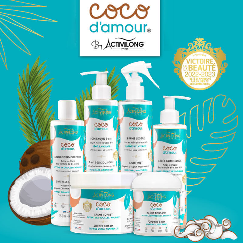 SHAMPOING DOUCEUR PULPE DE COCO D'AMOUR Activilong