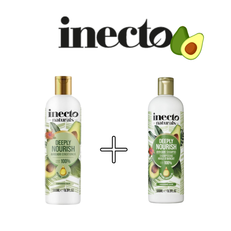 Pack Shampoing + Après Shampoing à l’Avocat Inecto