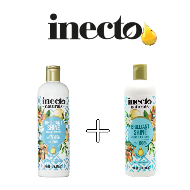 Pack Shampoing + Après Shampoing à l’Huile d’Argan INECTO