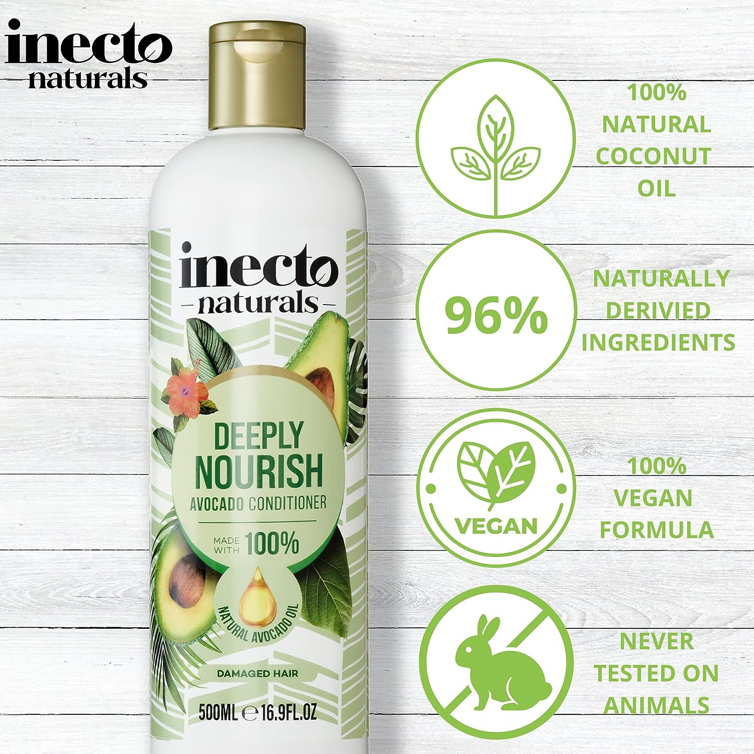 Après shampoing D'avocat Inecto 500 ML