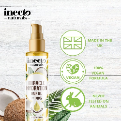 Huile de Coco Naturel 100 ml INECTO