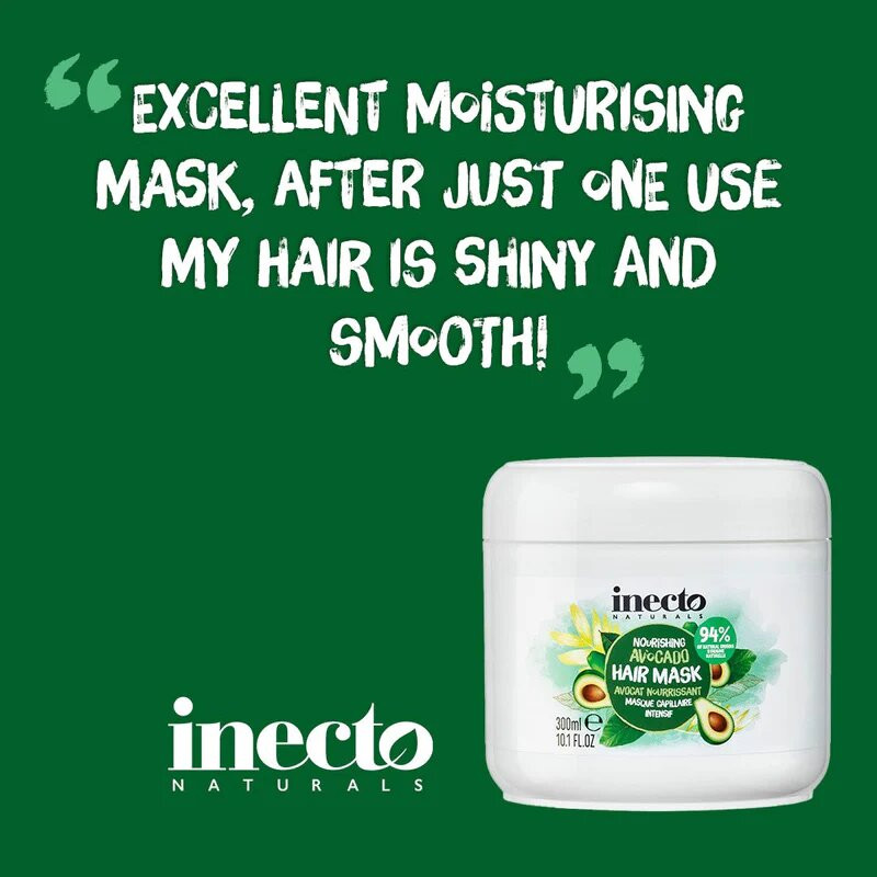 Masque cheveux Nourrissant Avocat Inecto
