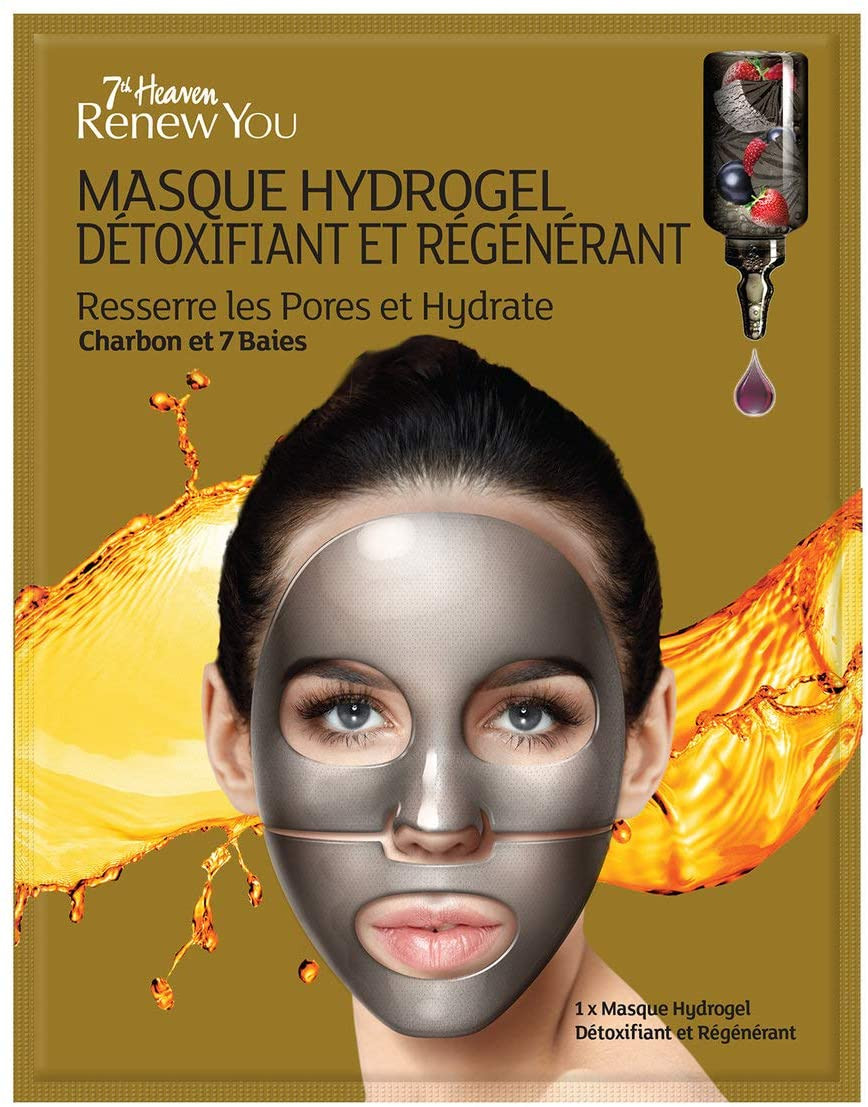 Masque 7th heaven Visage Hydrogel Renew You Detox & Reconstituant