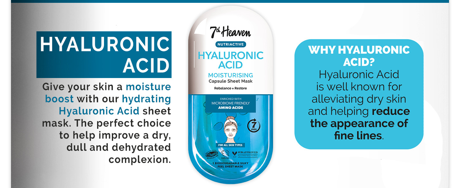 MASQUE HYALURONIC ACID 7TH HEAVEN