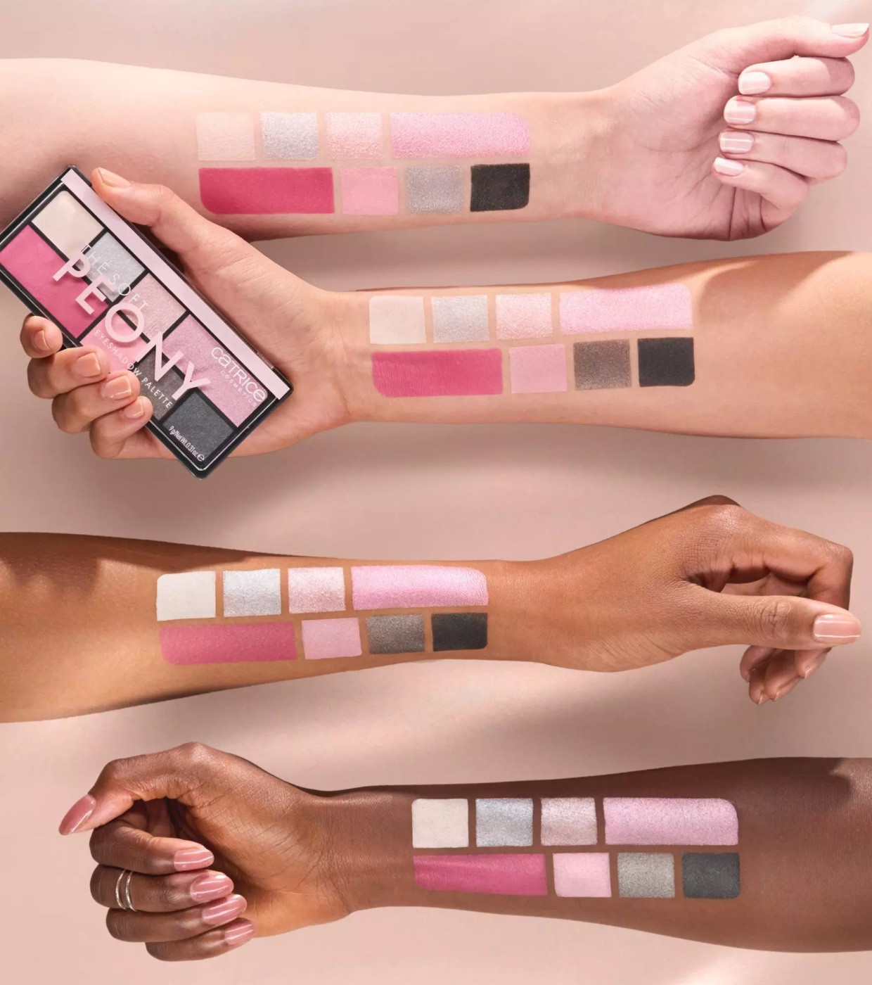 PALETTE FARD A PAUPIERS THE SOFT PEONY CATRICE