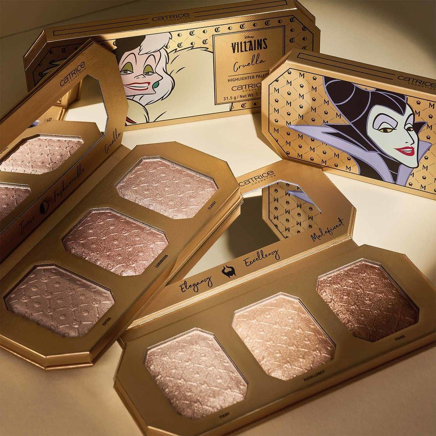 PALETTE HIGHLIGHTER VILLANS MALEFICENT 10 CATRICE