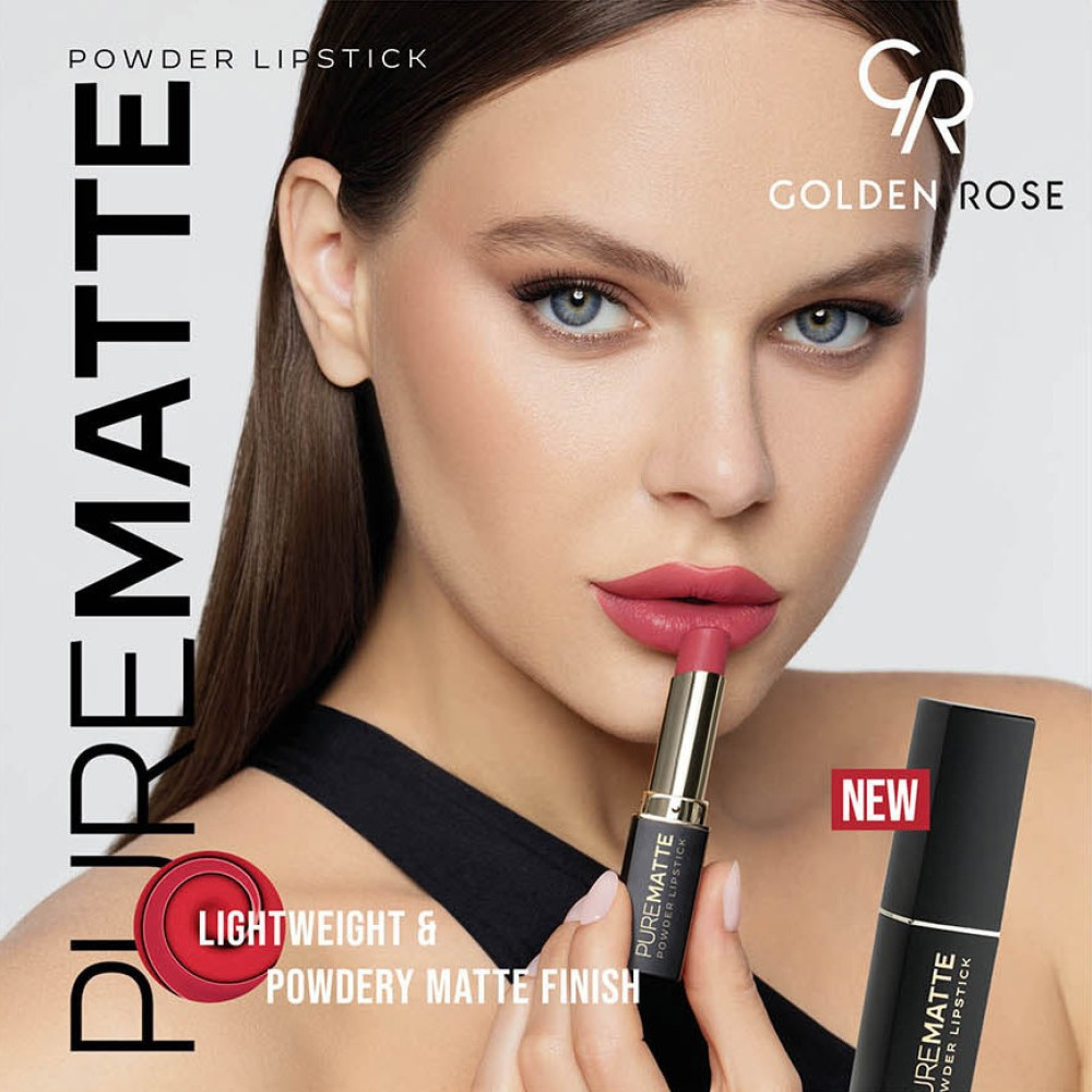 ROUGE A LEVRES EN POUDRE MATTE PURE GR