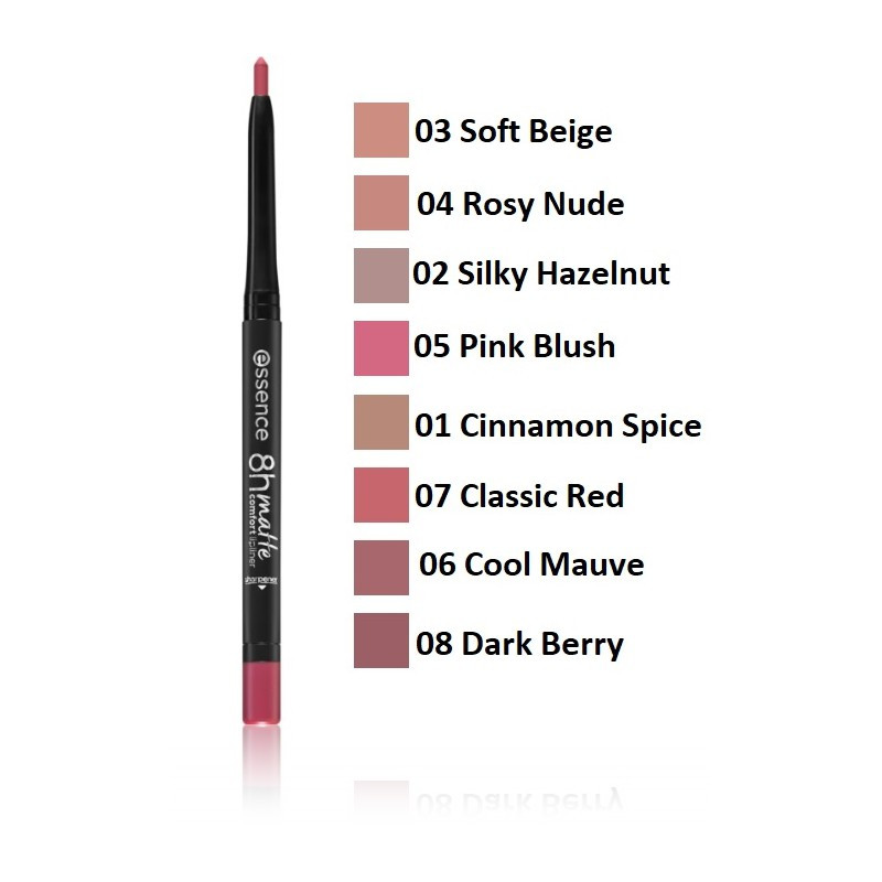 CRAYON A LEVRES 8H MATTE COMFORT ESSENCE