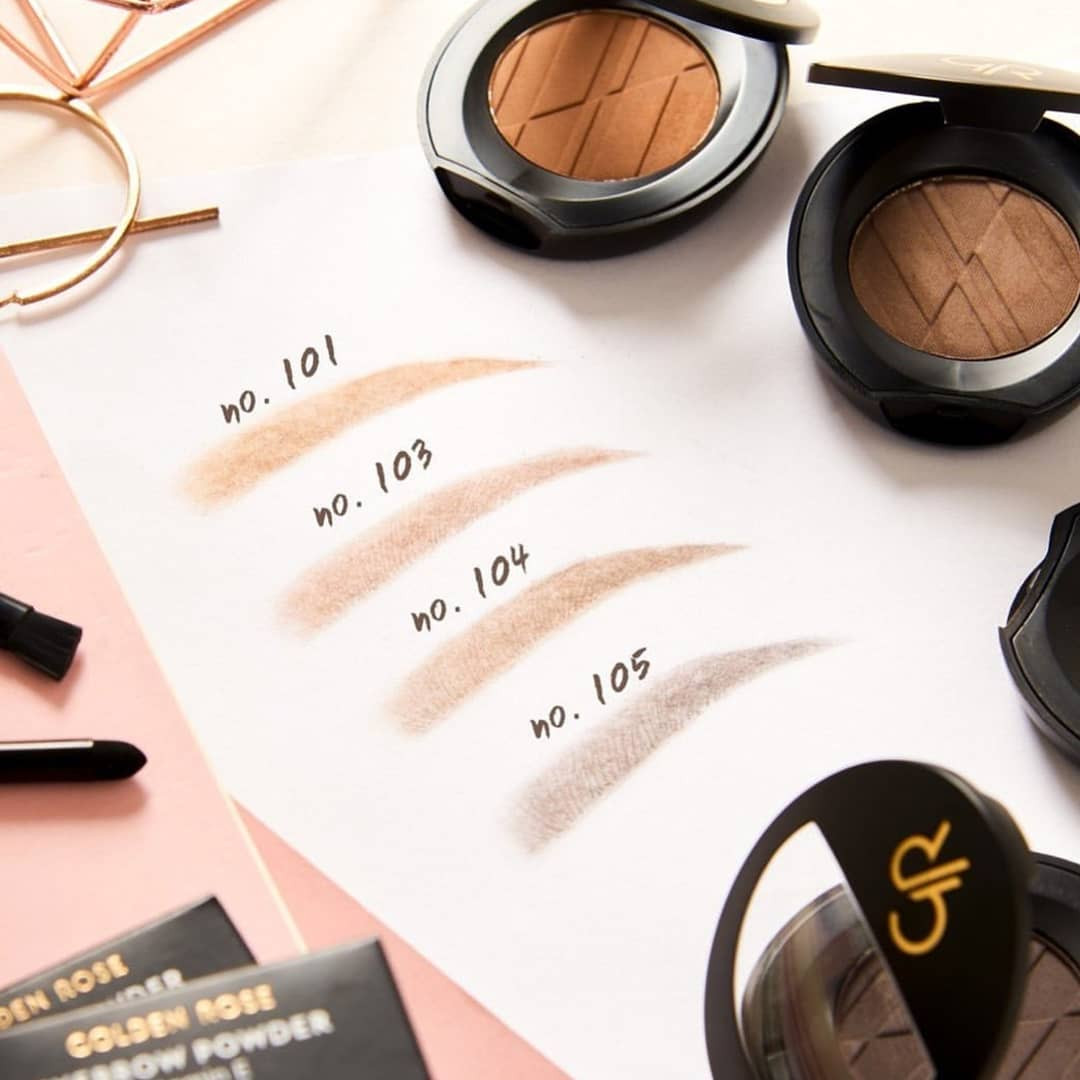 Poudre Pour les sourcils Golden Rose