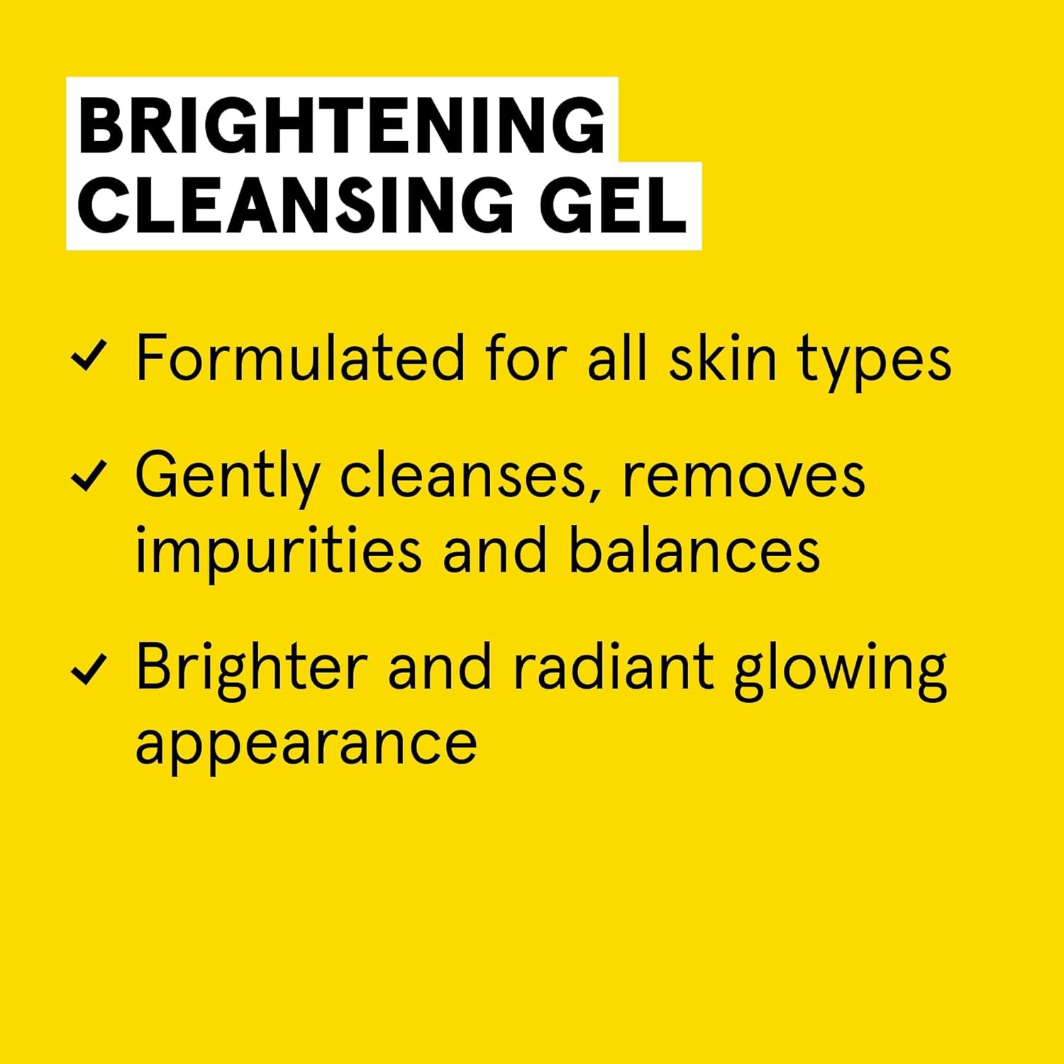 BRIGHTENING CLEANSING GEL 118ML ACURE