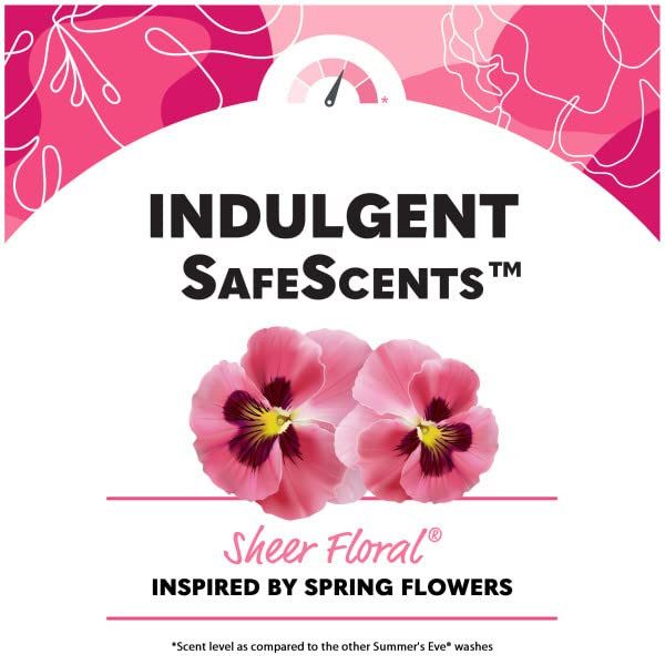 Lingettes rafraîchissantes individuelles Summer’s Eve – Parfum floral léger