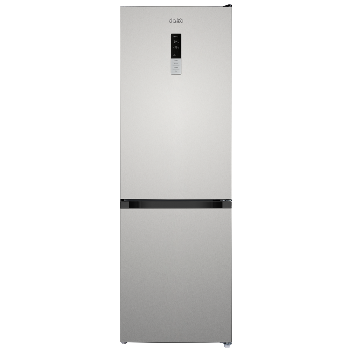 Réfrigérateur DAIKO Combiné NO FROST 317 L Double portes inox