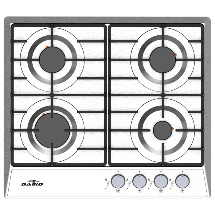 Plaque de cuisson à gaz 60 cm - 4 Brûleurs