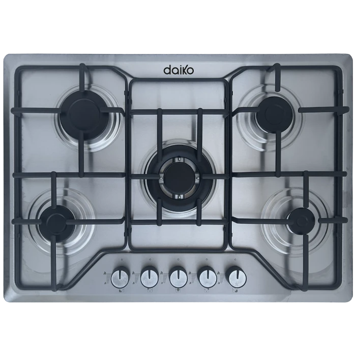 Plaque de Cuisson à Gaz 75cm à 5 Brûleurs
