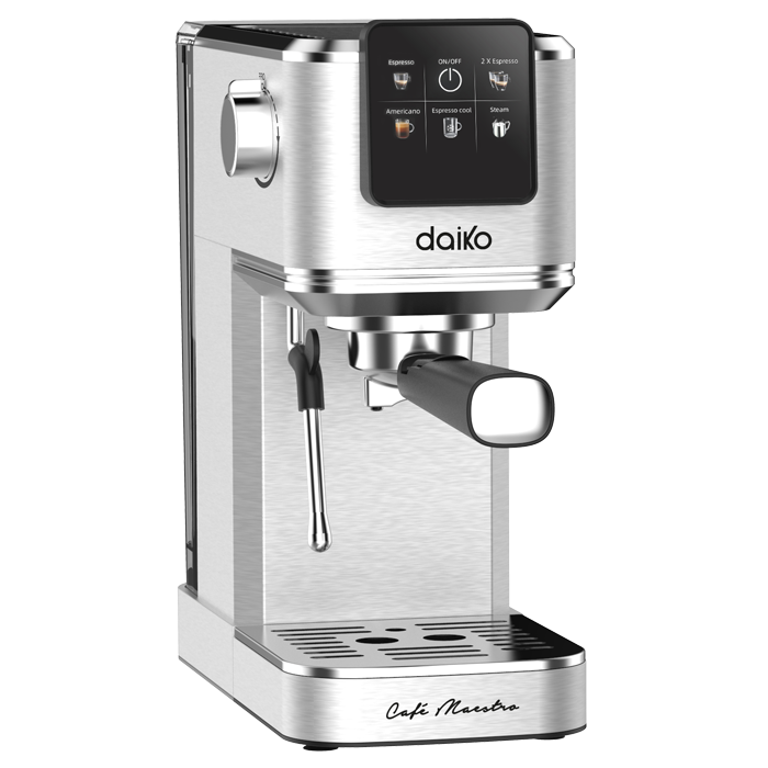 MACHINE daiko A CAFE BARISTA 20 BARS INOX AVEC MOUSSEUR A LAIT